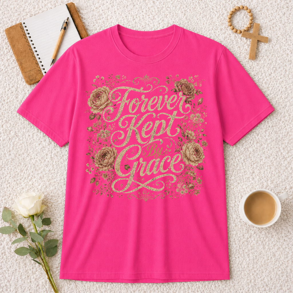 Forever Kept By Grace T-shirt