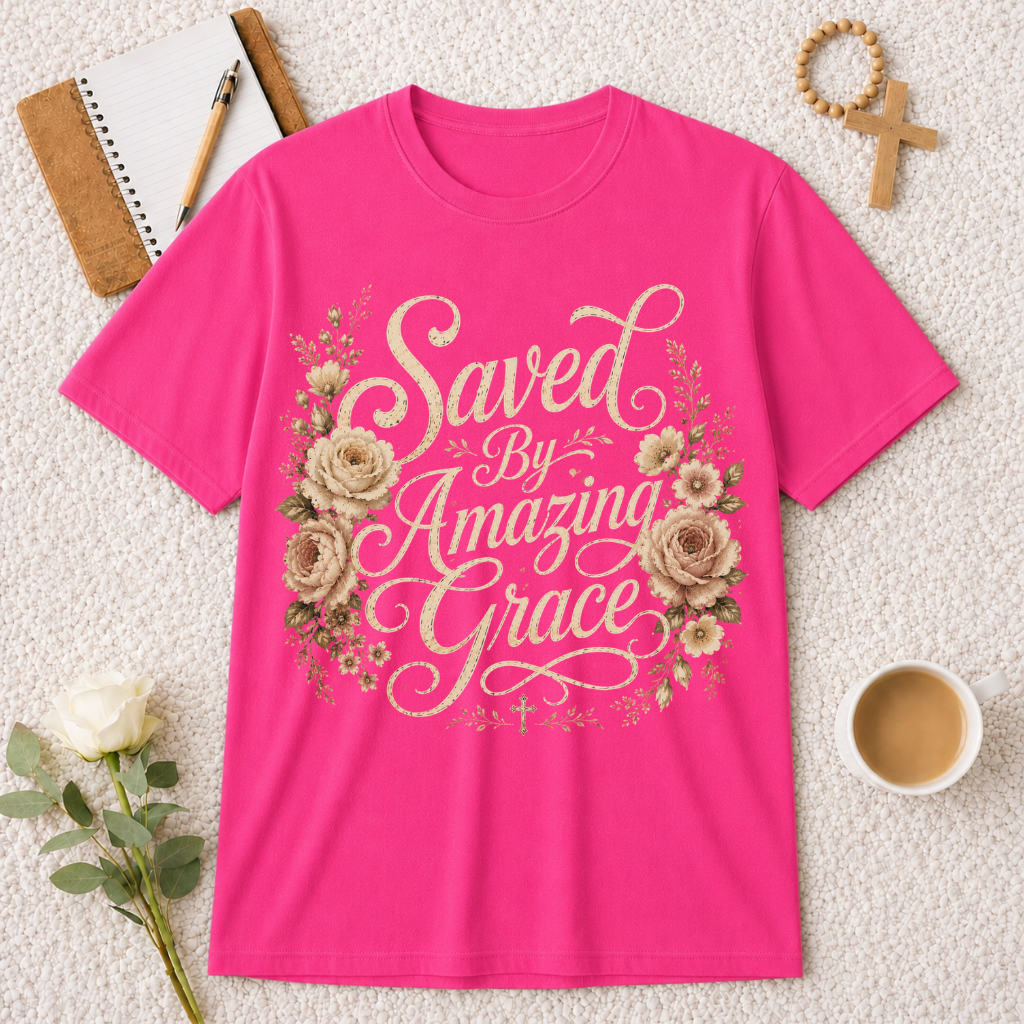 Saved By Amazing Grace T-shirt