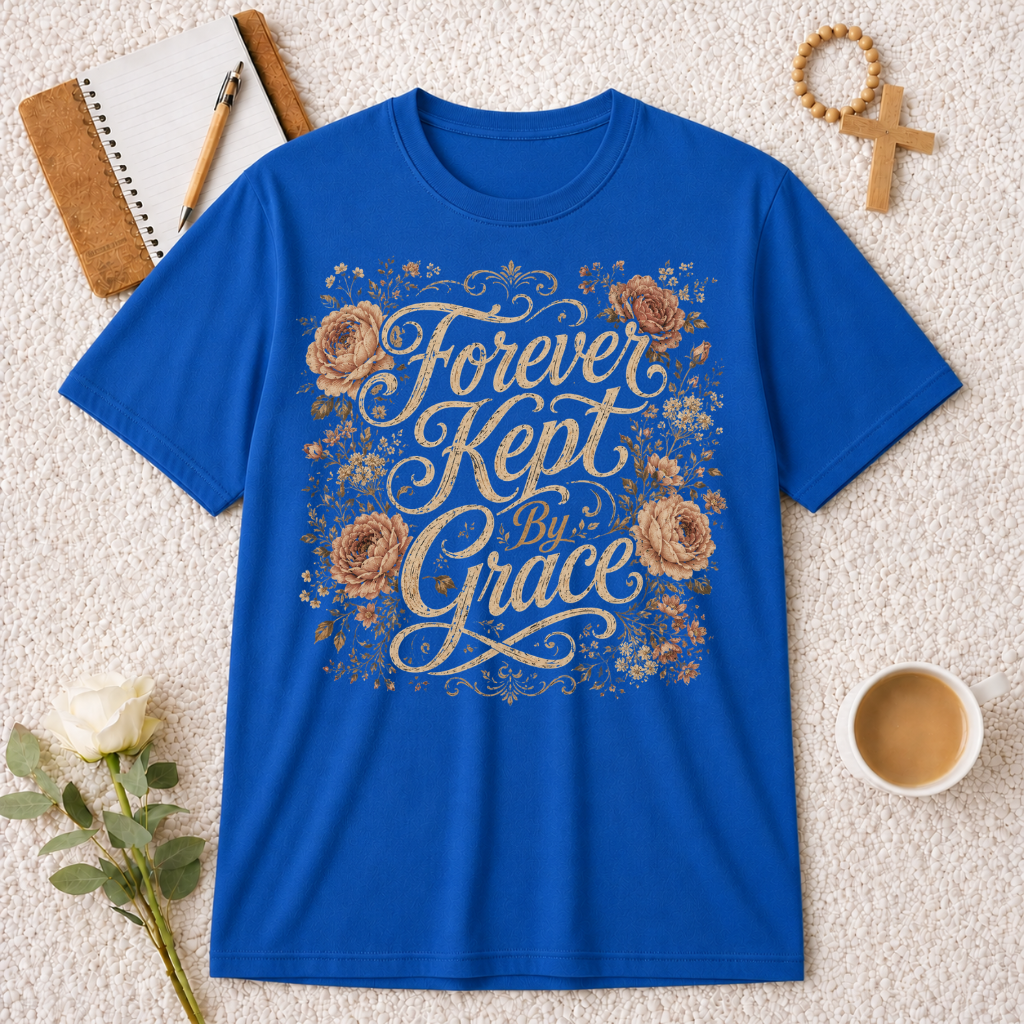 Forever Kept By Grace T-shirt