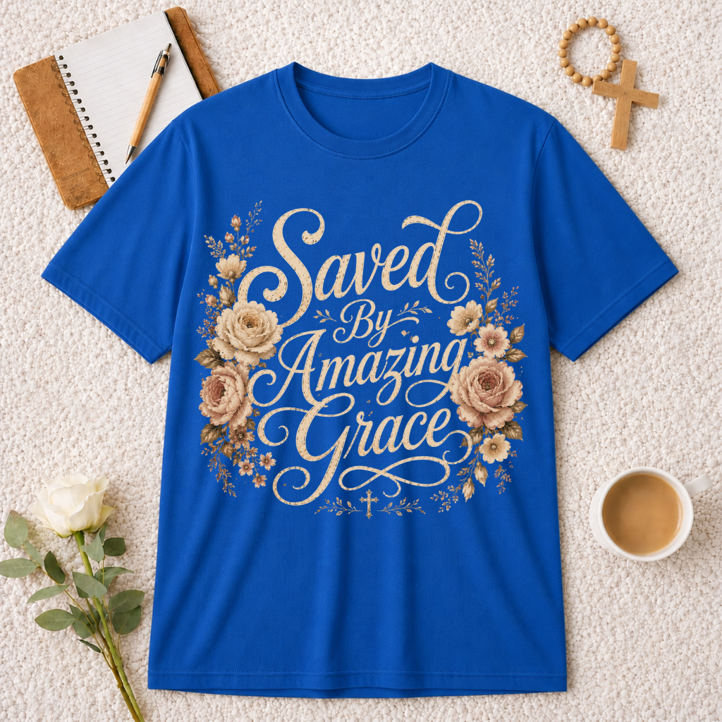Saved By Amazing Grace T-shirt