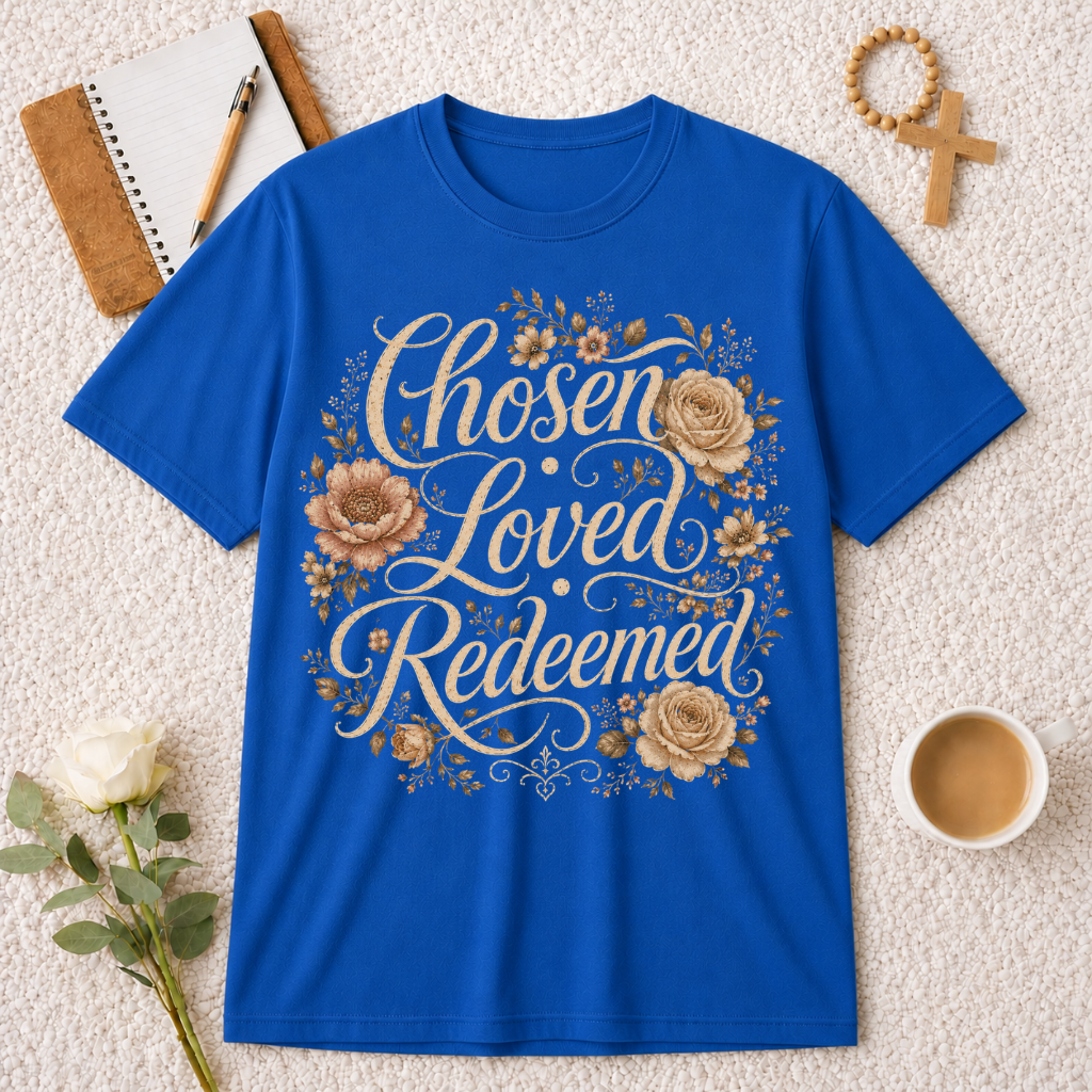 Chosen Loved Redeemed T-shirt
