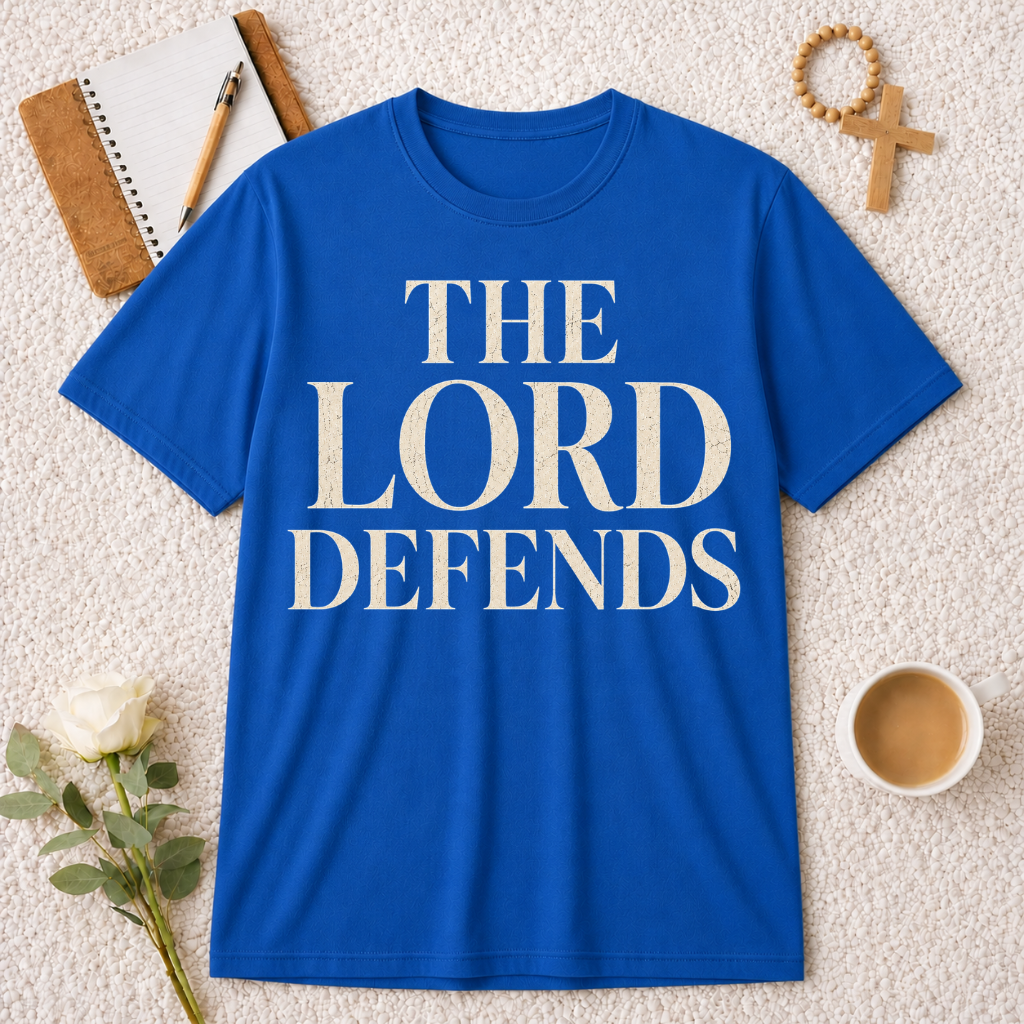 The Lord Defends T-shirt