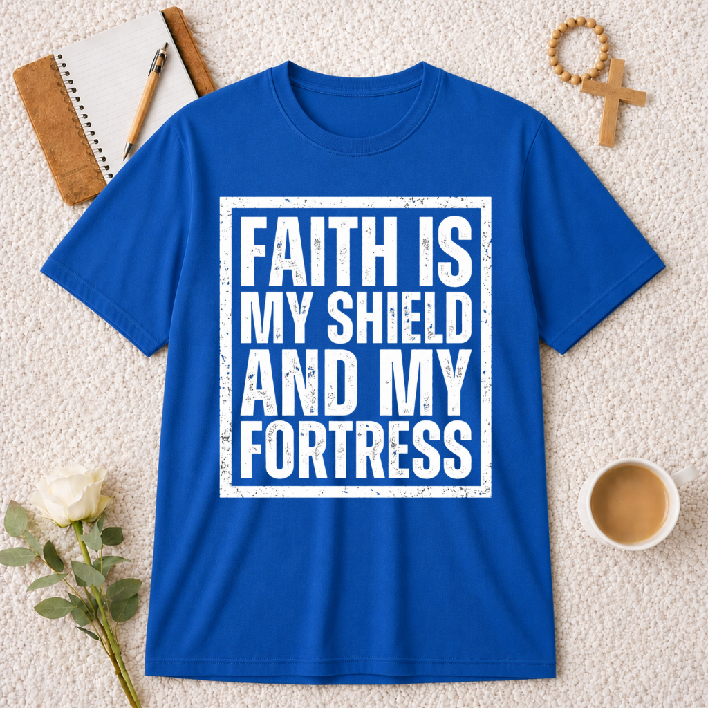Faith is My Shield and My Fortress T-shirt