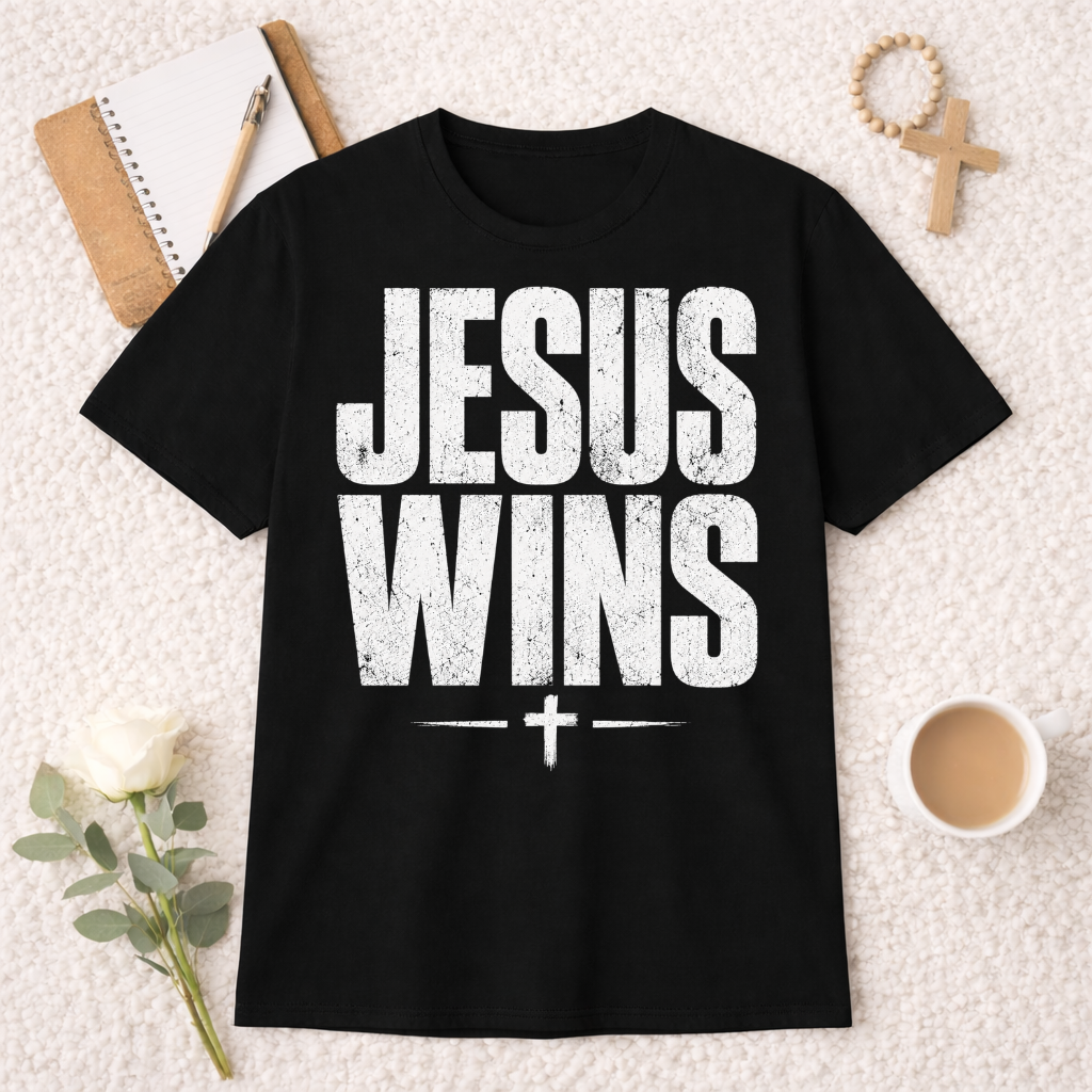 Jesus Wins T-shirt