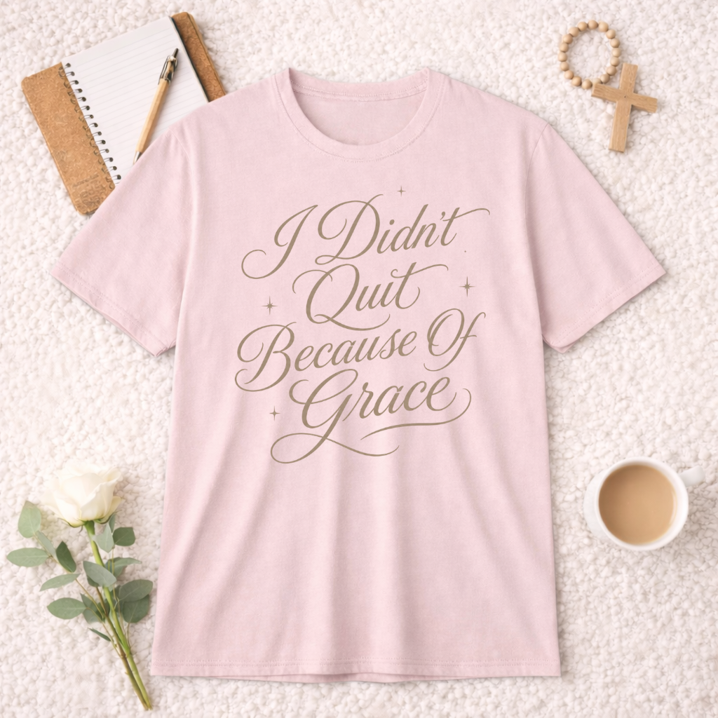 I Didn't Quit Because of Grace T-Shirt