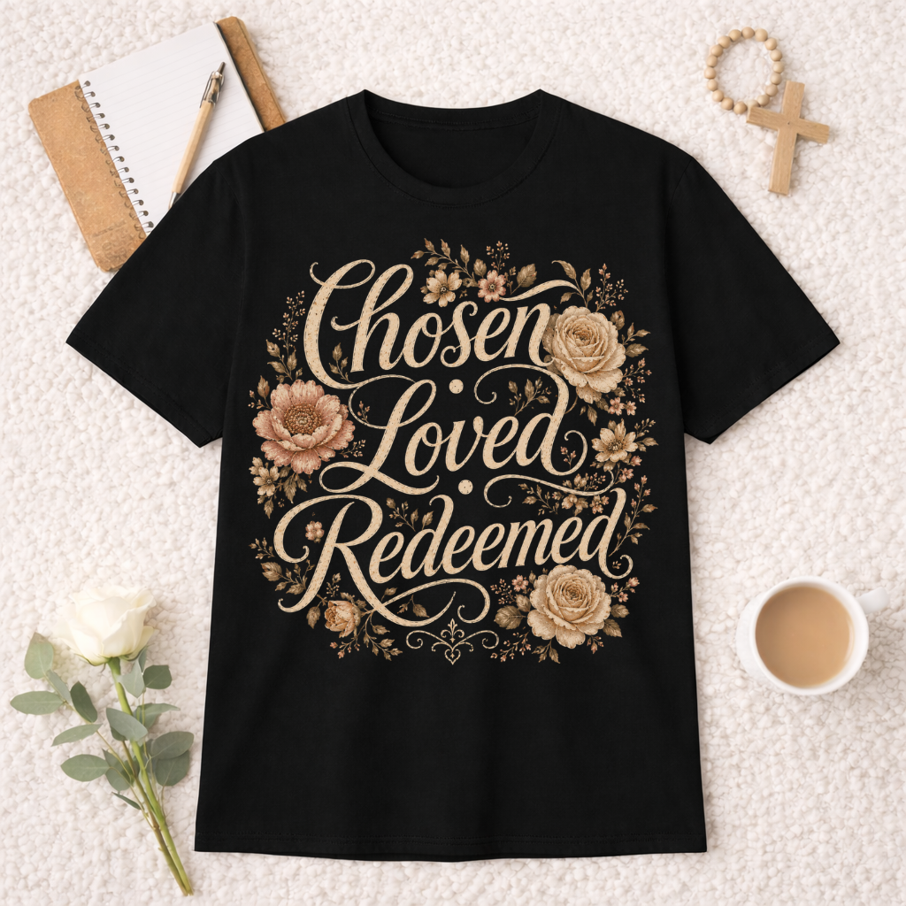 Chosen Loved Redeemed T-shirt