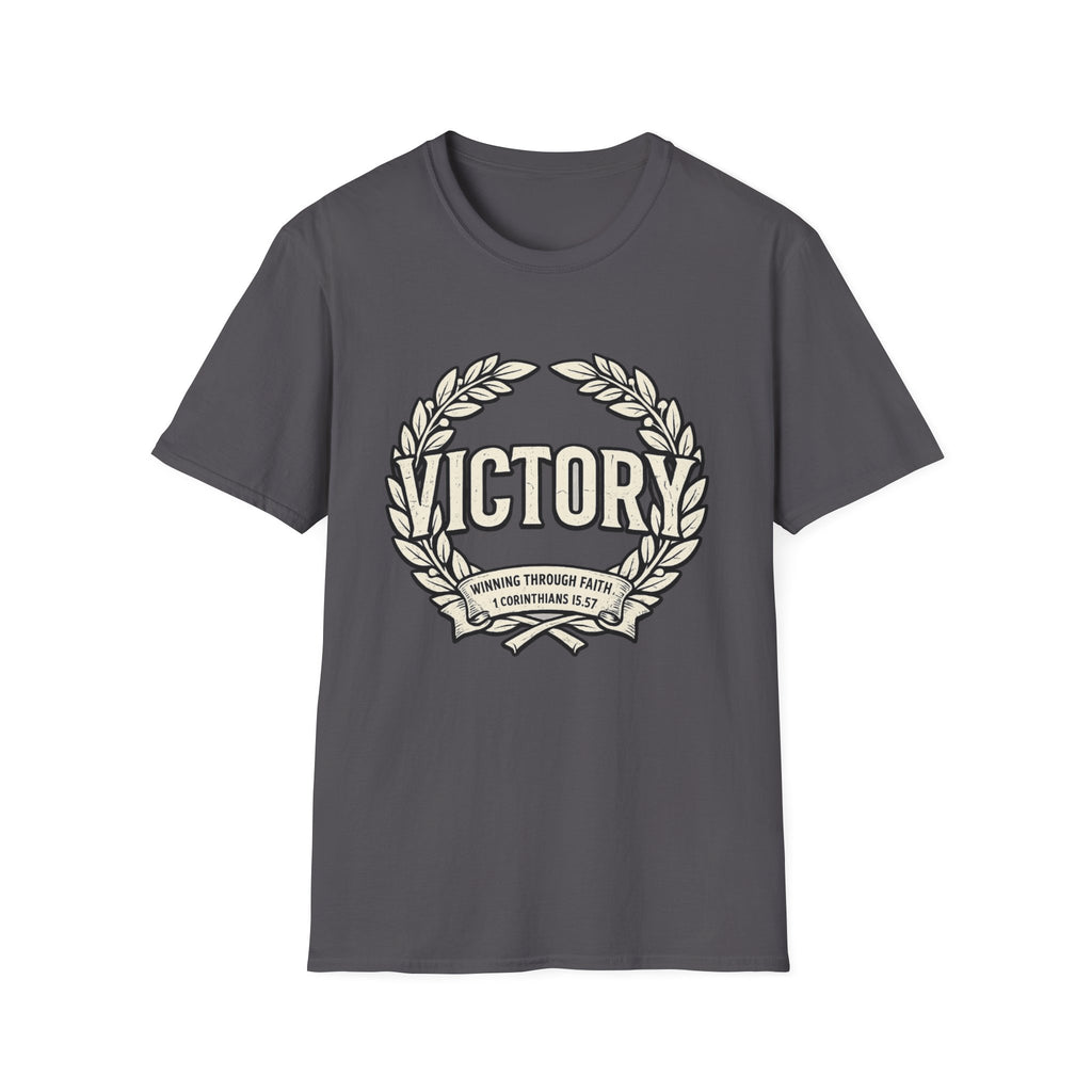 Victory. Winning Through Faith T-shirt