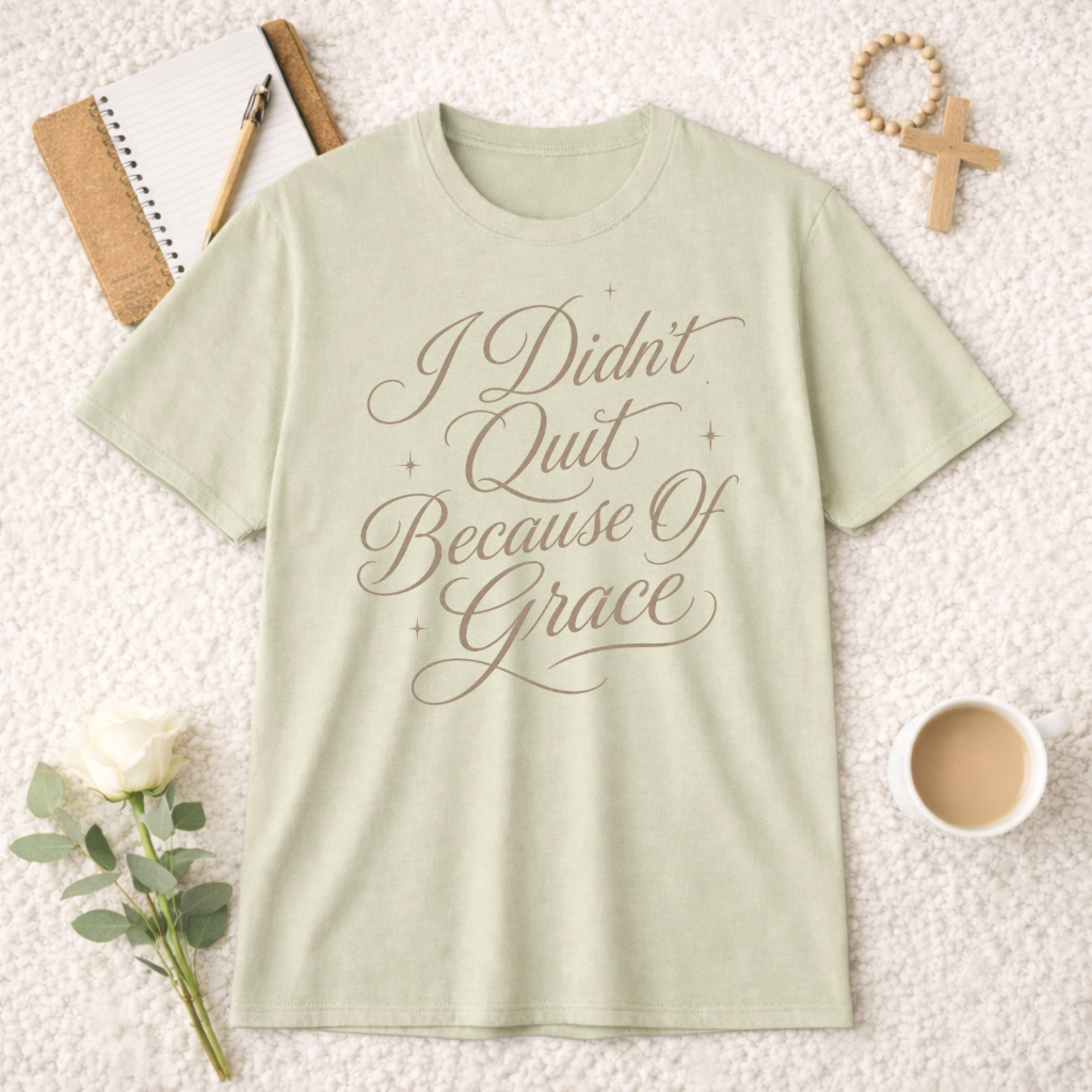 I Didn't Quit Because of Grace T-Shirt